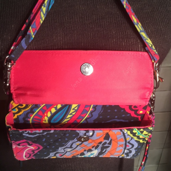 Vera Bradley Wristlet in Twilight Paisley - Picture 6 of 6